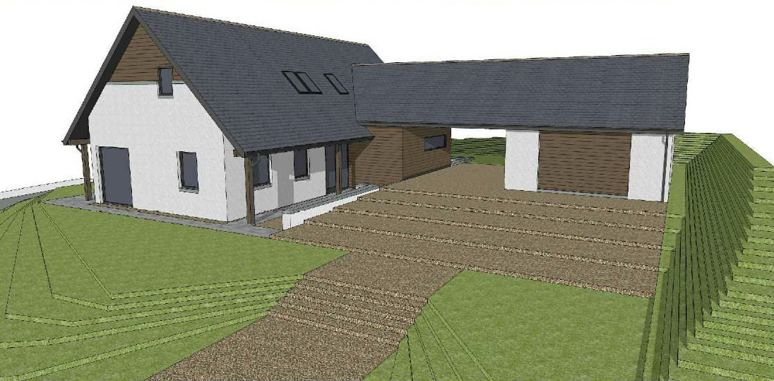 Property details for House Site, Clova Road, Lumsden, Huntly, AB54 4JH