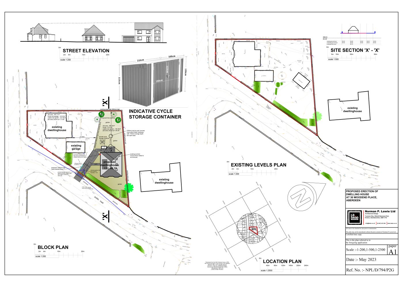 Property details for Plot at 30 Woodend Place, Aberdeen, AB15 6AN