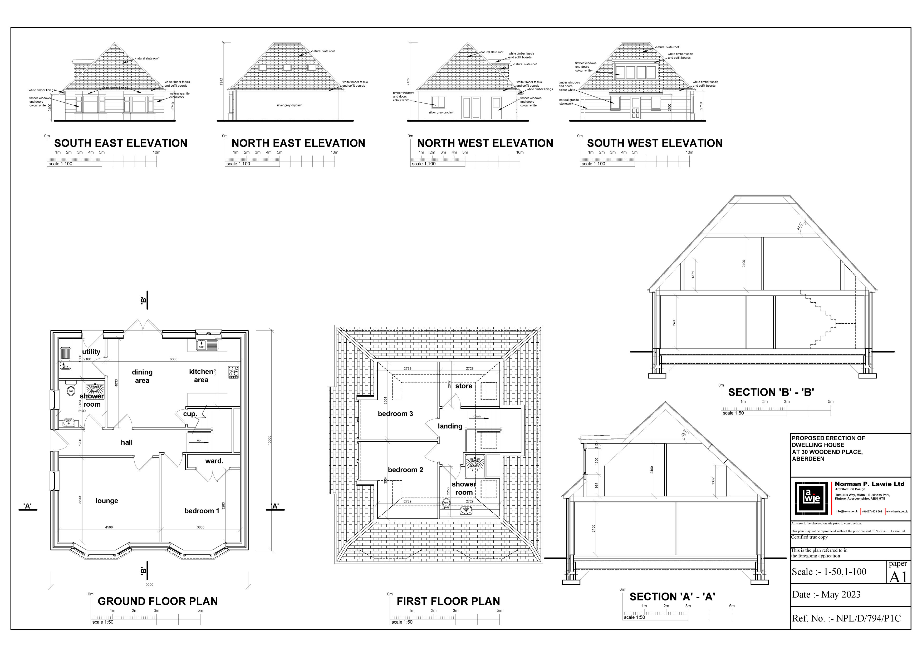 Property details for Plot at 30 Woodend Place, Aberdeen, AB15 6AN