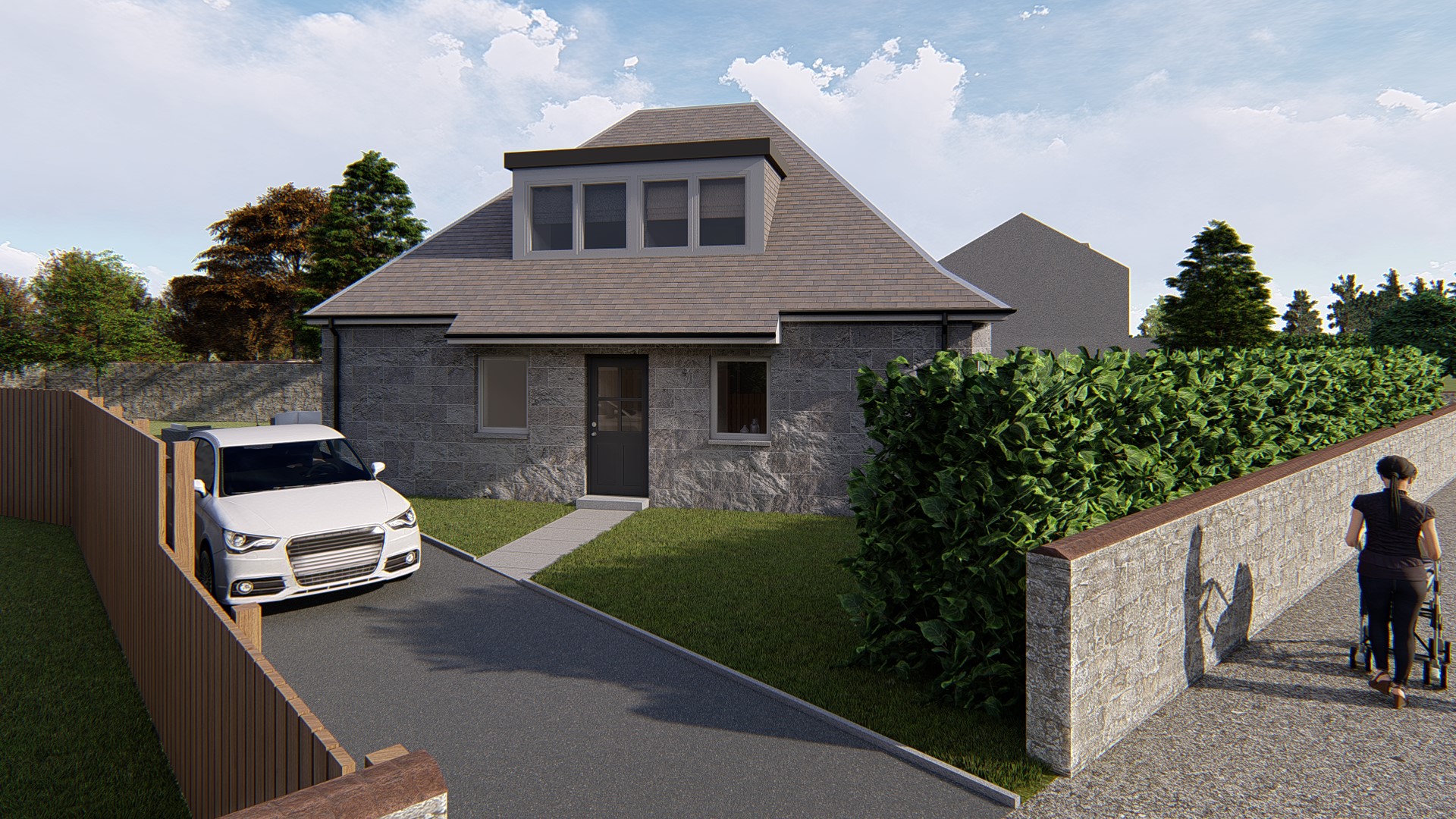 Property details for Plot at 30 Woodend Place, Aberdeen, AB15 6AN