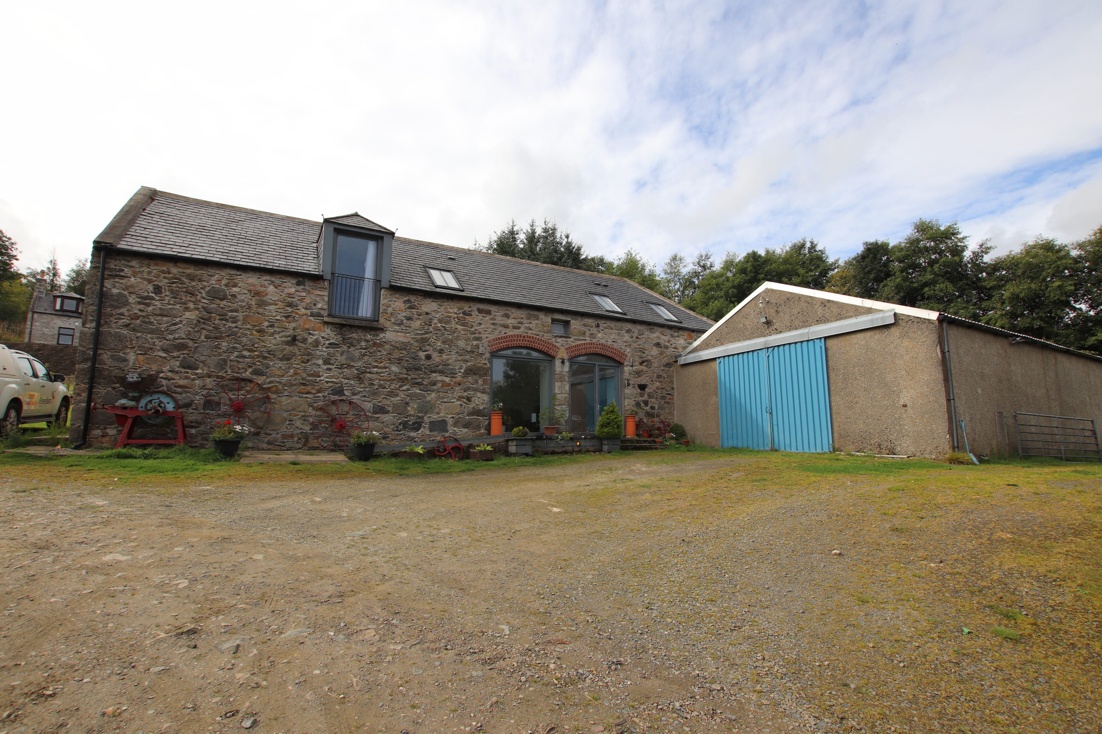Property details for The Steading, Succoth, Glass, Huntly, AB54 4YL
