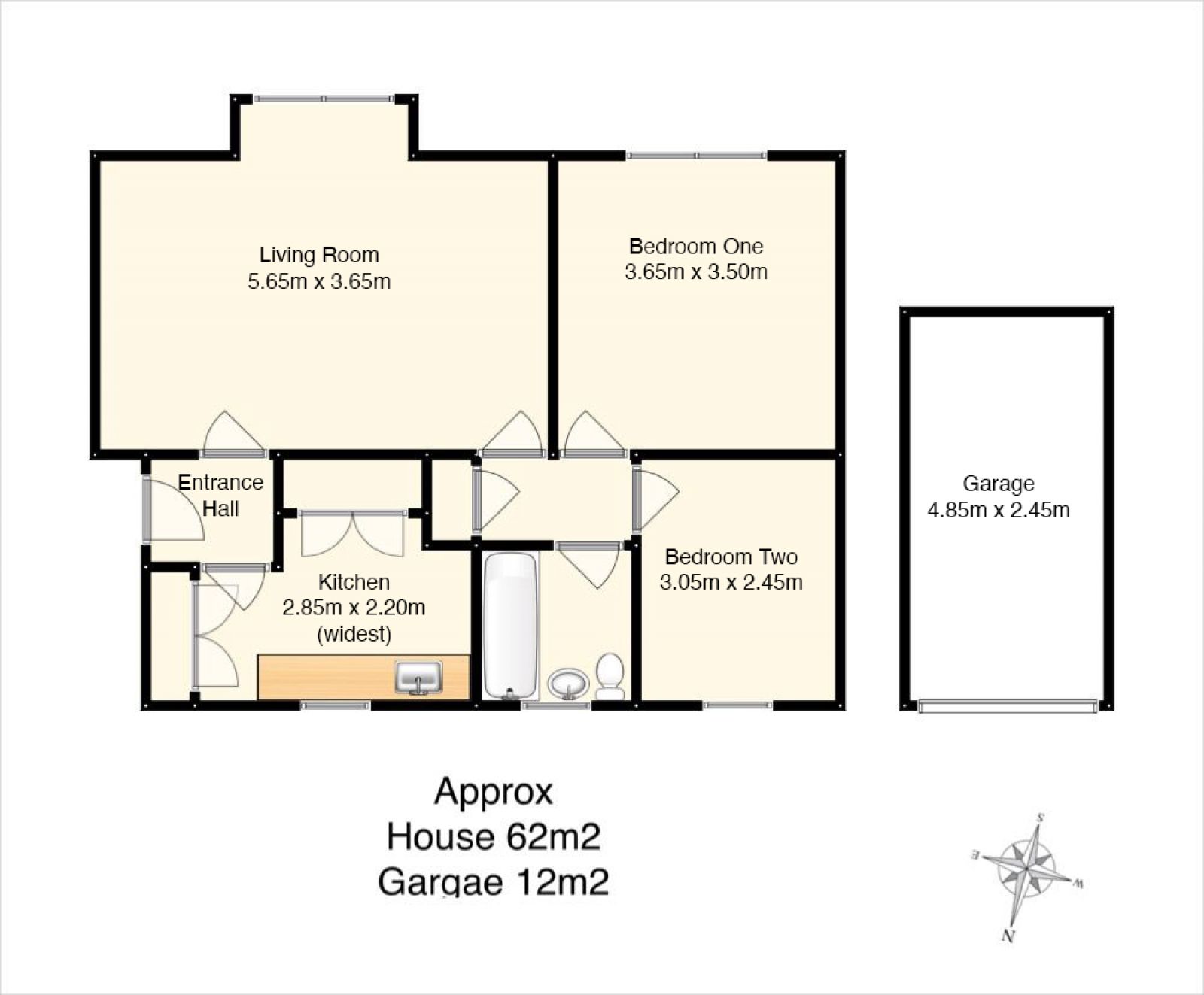 49E, Caiystane Gardens, Edinburgh, EH10 6TD floor plan