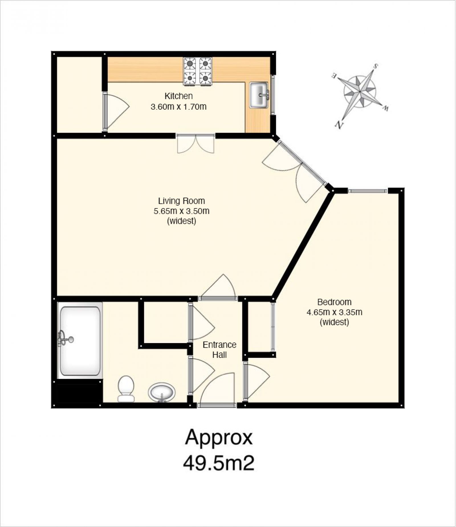 Flat 26 The Cedars, 2 Manse Road, Edinburgh, EH12 7SN floor plan